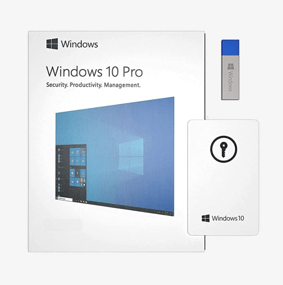 Microsoft Windows 10 Pro USB Box