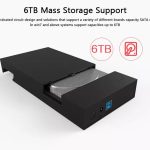 Box USB 3.0 SATA External Hard Drive Case 2.5 and 3.5 Inch Enclosure Caddy HDD SSD