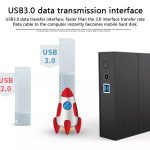 Box USB 3.0 SATA External Hard Drive Case 2.5 and 3.5 Inch Enclosure Caddy HDD SSD