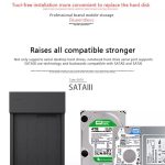 Box USB 3.0 SATA External Hard Drive Case 2.5 and 3.5 Inch Enclosure Caddy HDD SSD
