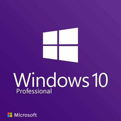 Windows 10 Pro DVD + Sticker Key