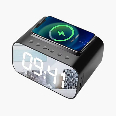 Alarm Clock Charging Bt Speaker