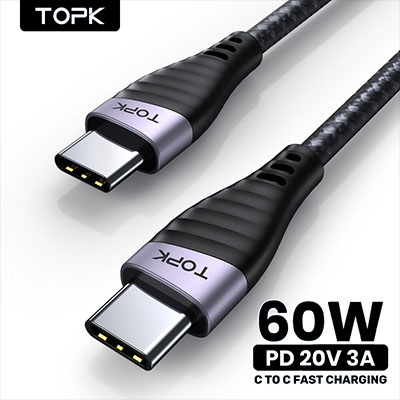 TOPK 60W Cable Fast Charging